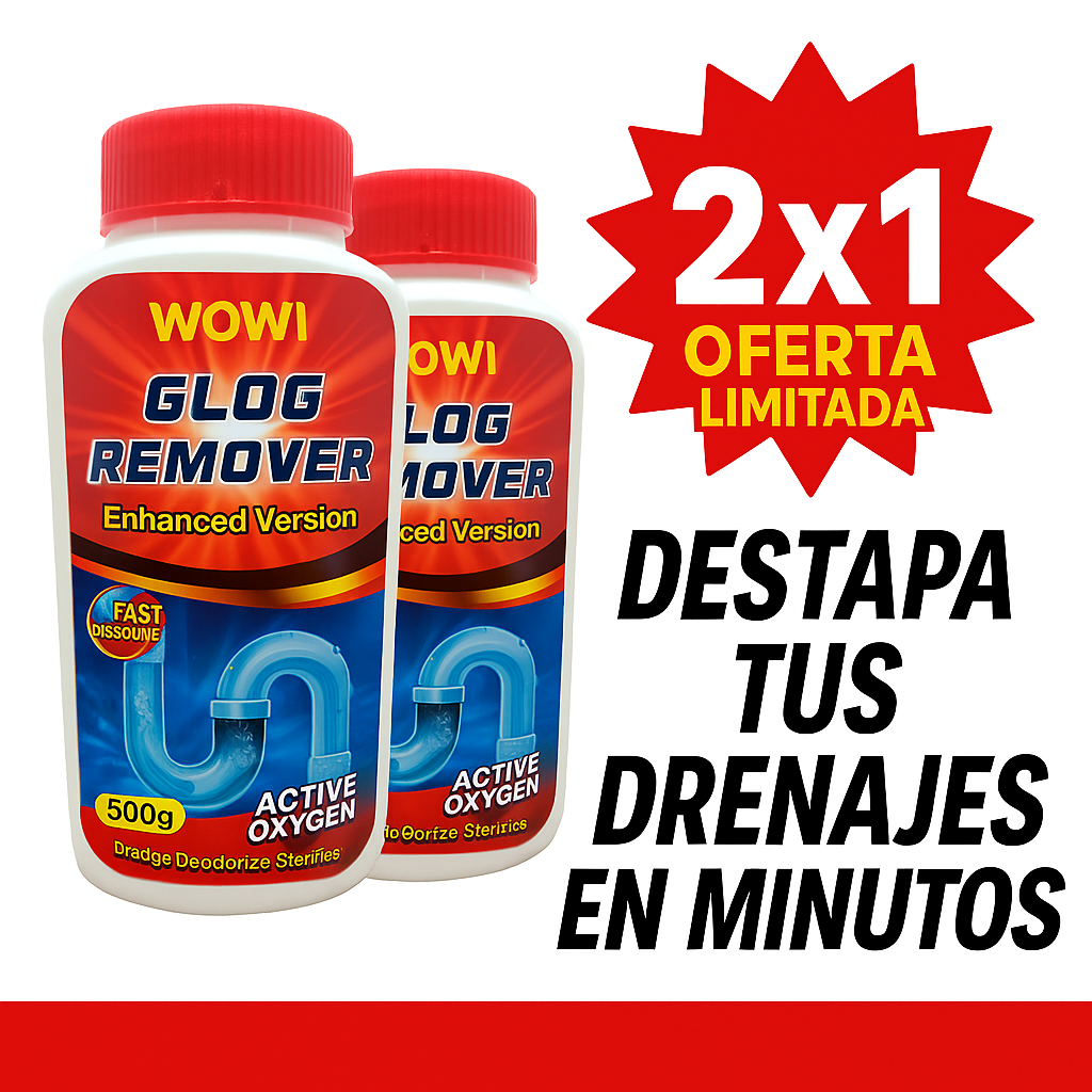 GLOG REMOVER™ - Destapa Drenajes