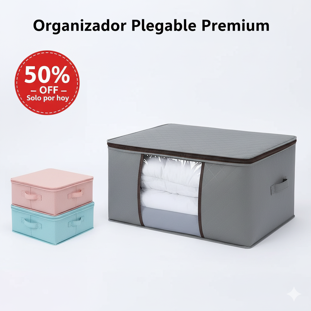 Q- Organizador ropa ahorra espacio Color