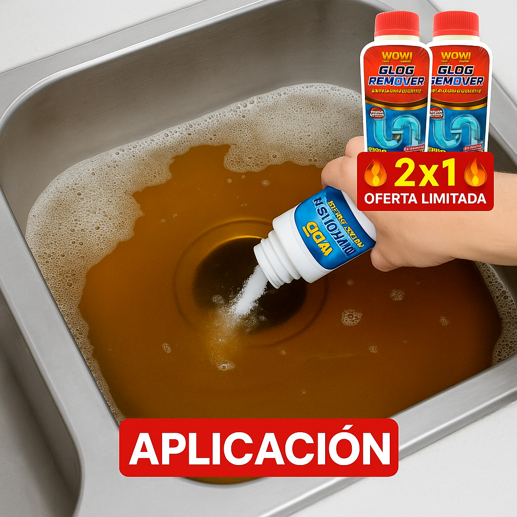 GLOG REMOVER™ - Destapa Drenajes