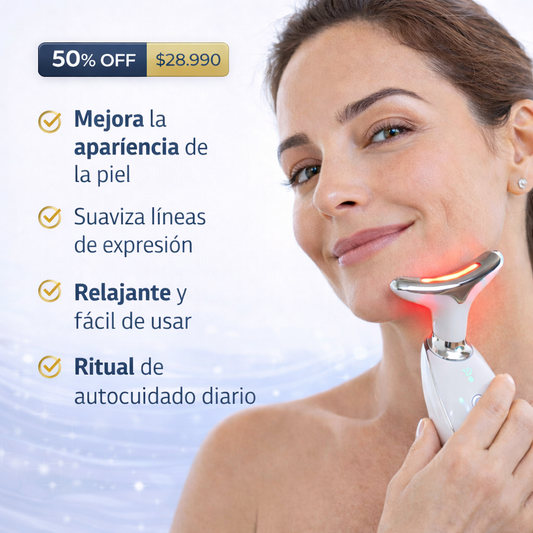 LumiLift™ - Masajeador Facial 3 en 1.